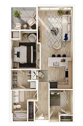Floor plan Loom