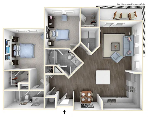 Floor plan Maple