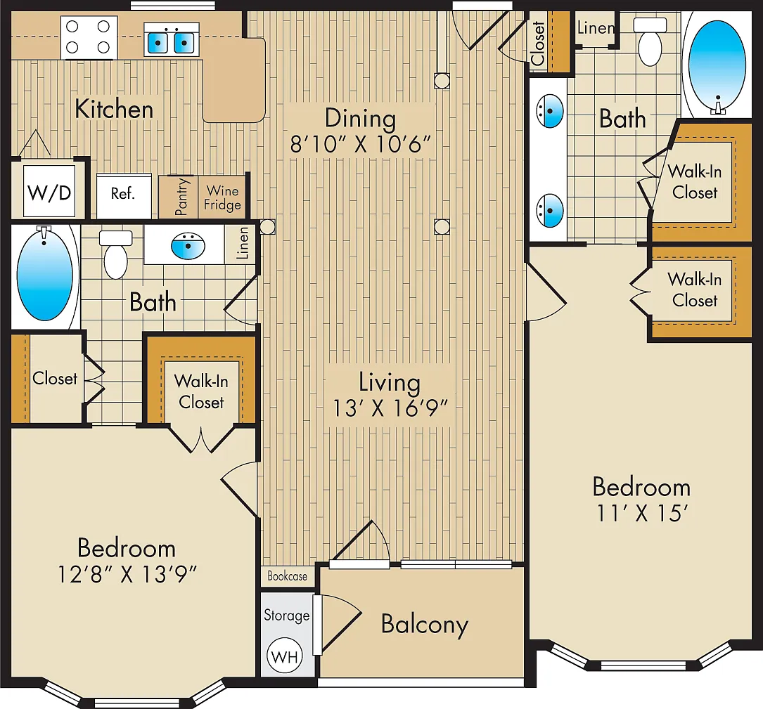 Floor plan E1