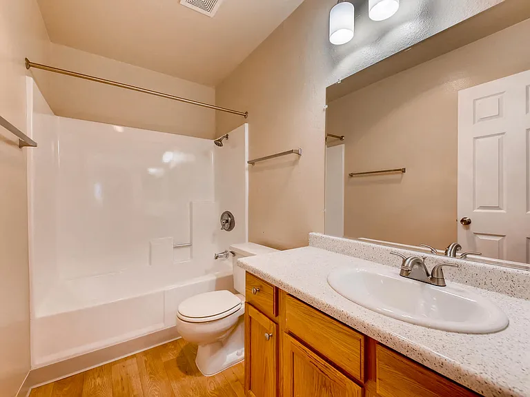 Our 'Classic' 2 Bedroom 2 Bath Apartment Bathroom at Vista Flores Apartments