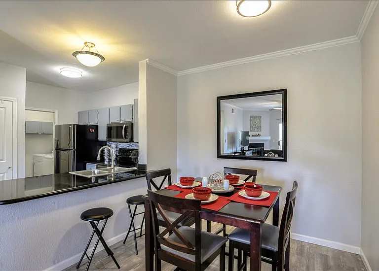 Dining and Bar Stools for open access to the Kitchen