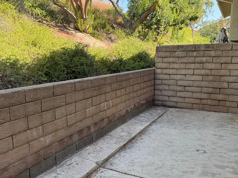 Back Patio area