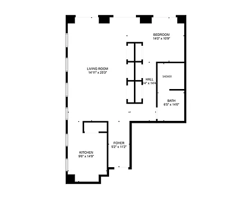 16 West 40th Street #18D in Midtown South, Manhattan