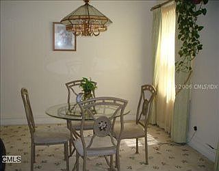 large spacious dining room