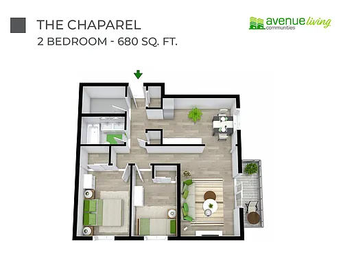 Floor plan 106