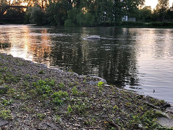 River front.
