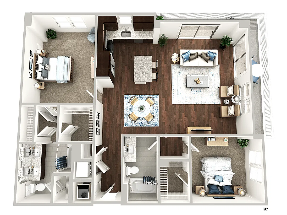 Floor plan B7 ( Bikini )