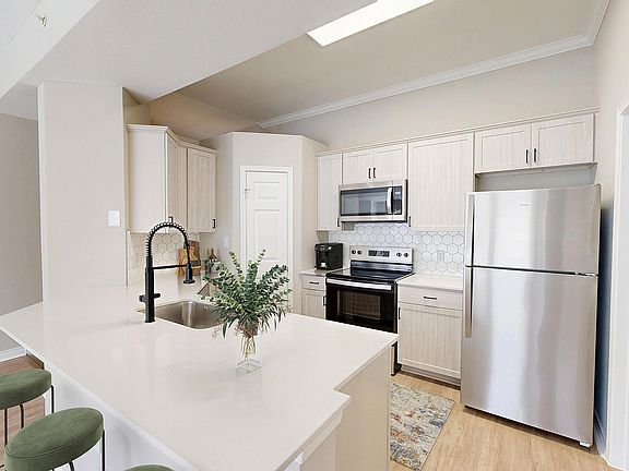 Newly Renovated Kitchen with Stainless Steel Appliances