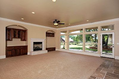 Spacious open floor plan.