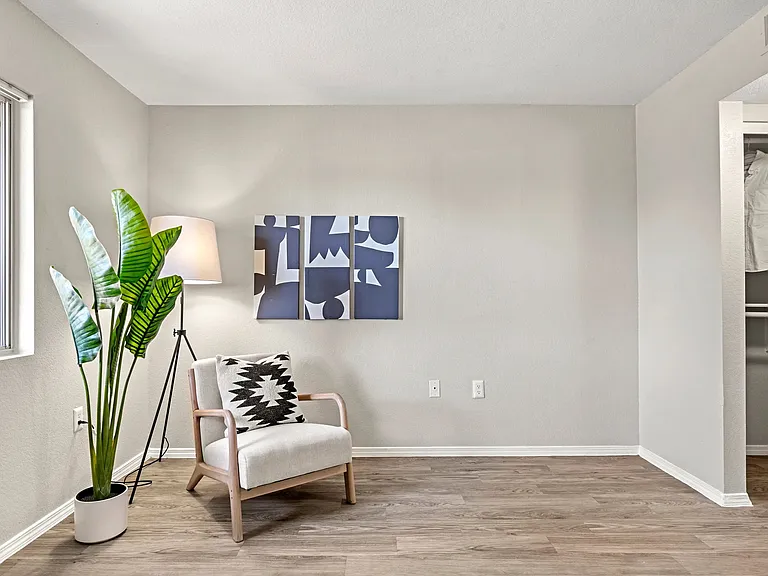 Your master suite is a sanctuary of serenity with his/her closets and private access to your master bath