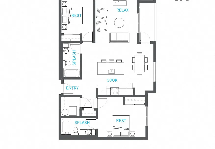Floor plan B17