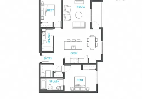 Floor plan B17