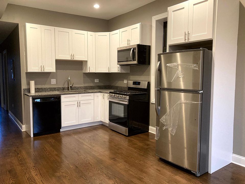 New hardwood floors throughout the unit