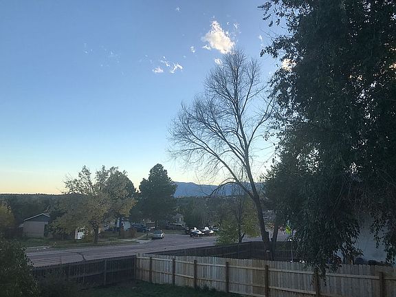 Great views from backyard