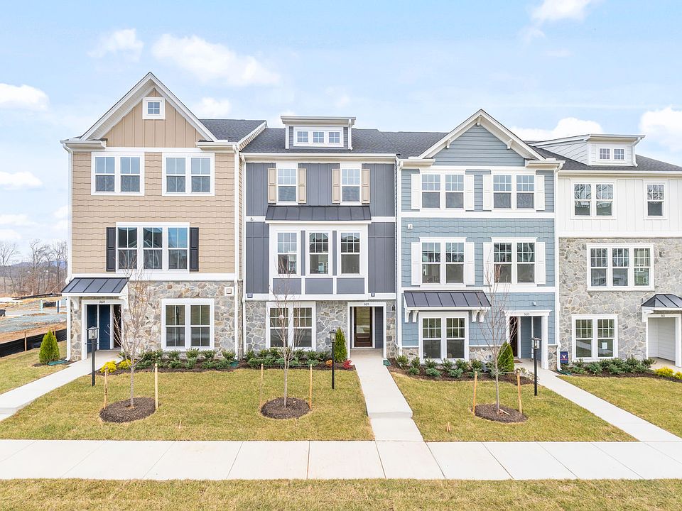 Elevations H, E, F, A Left to Right