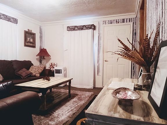 Living room and front door