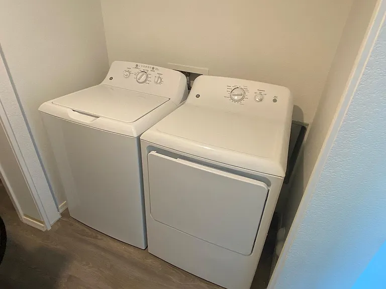 Washers and Dryers in every unit!