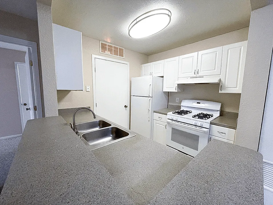 Kitchen with Double Sink