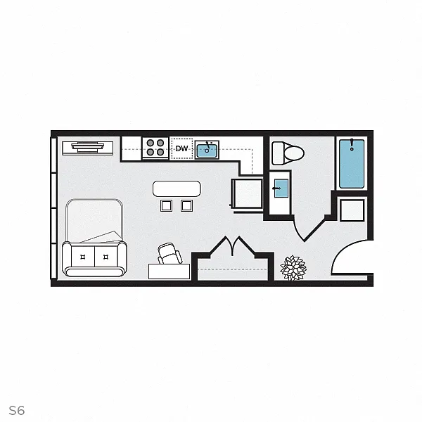 Floor plan S6