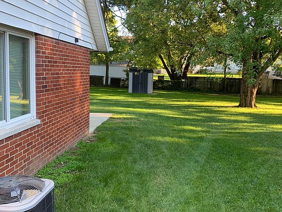 View from driveway