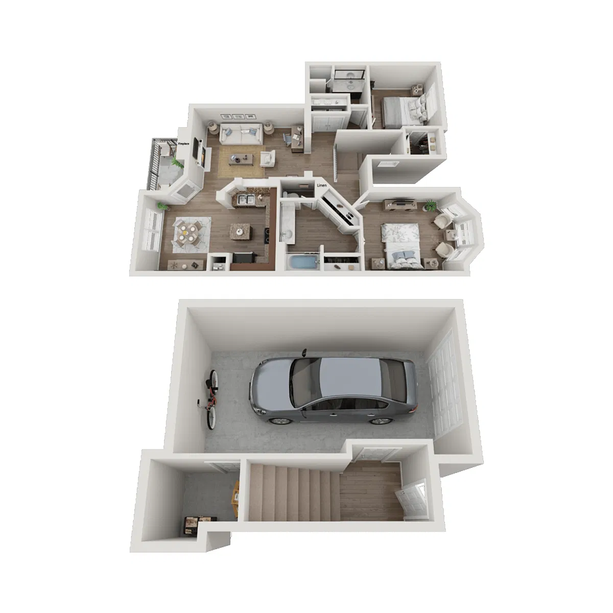 Floor plan B3