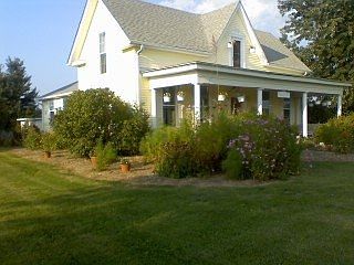 FULL OF FRUIT TREES, FLOWERS, AND PERENNIALS