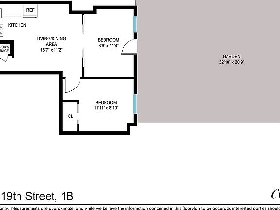 2nd image of 328 W 19th St APT 1B