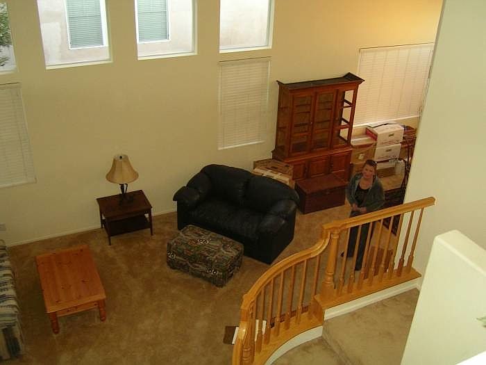 Living room from stairs