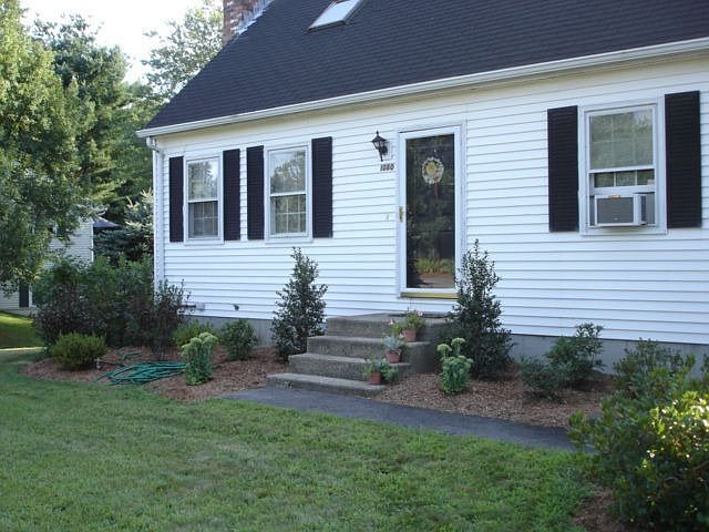 re-done landscaping 2007