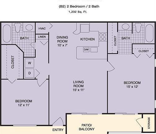 Spacious and comfortable