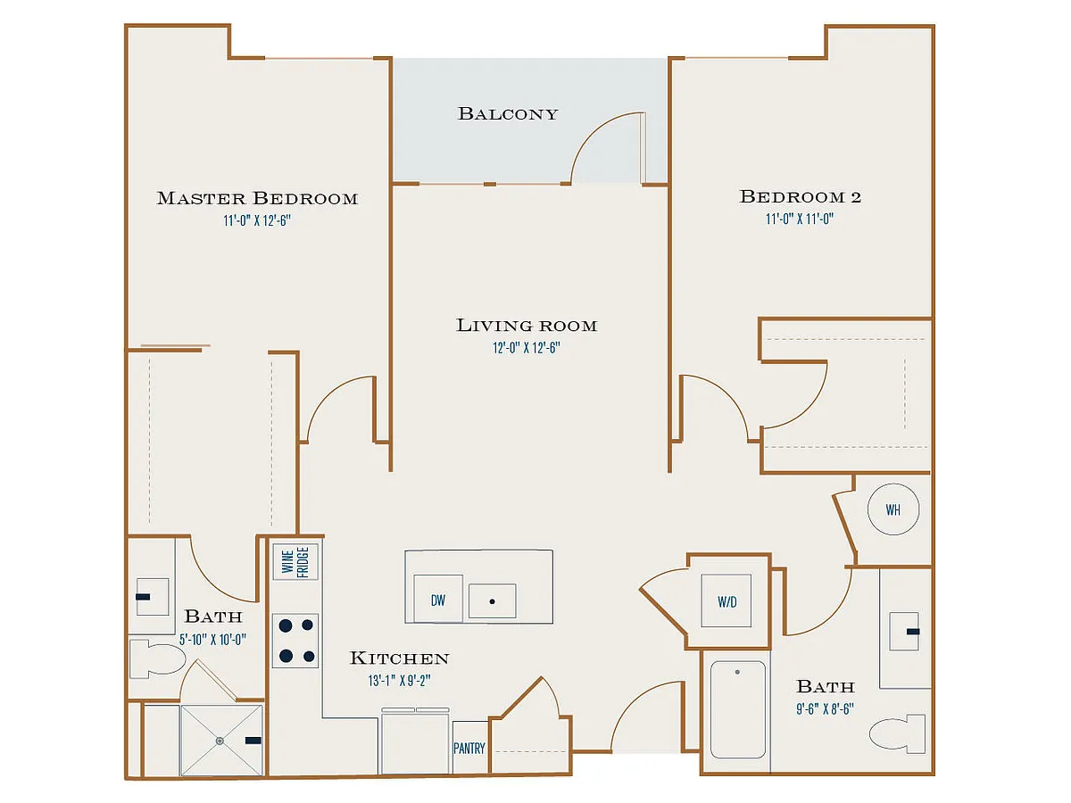Floor plan B2