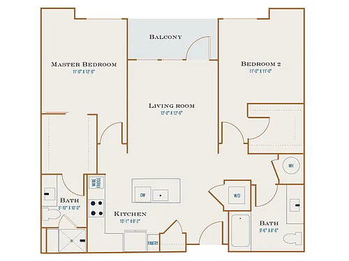Floor plan B2