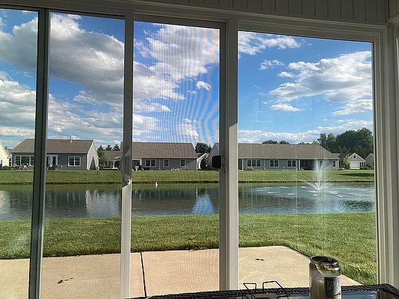 Water view from patio