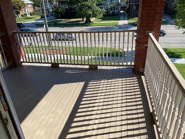 Front balcony