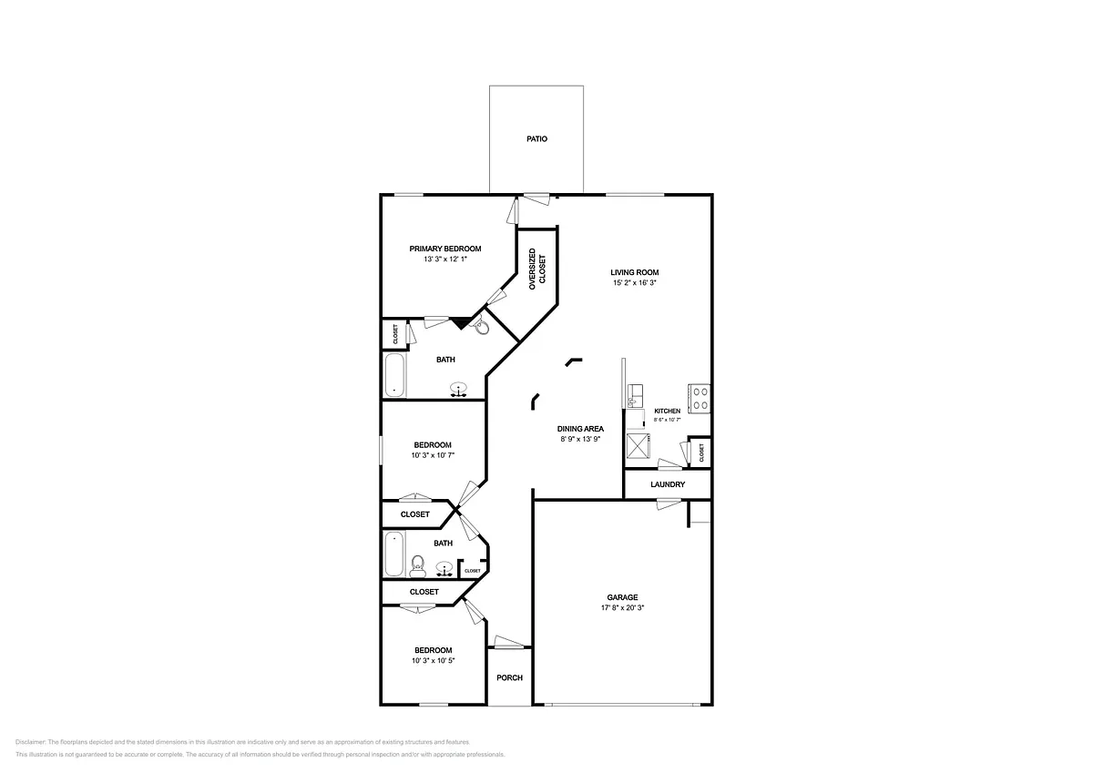Floor plan Plan 1
