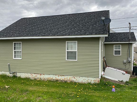 New roof and siding