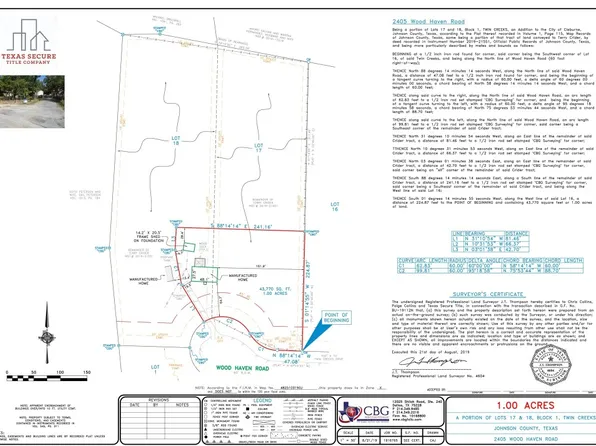 2405 Wood Haven Rd, Cleburne, TX 76031