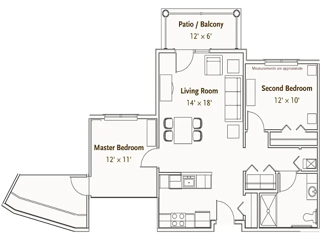 Floor plan Cornwall