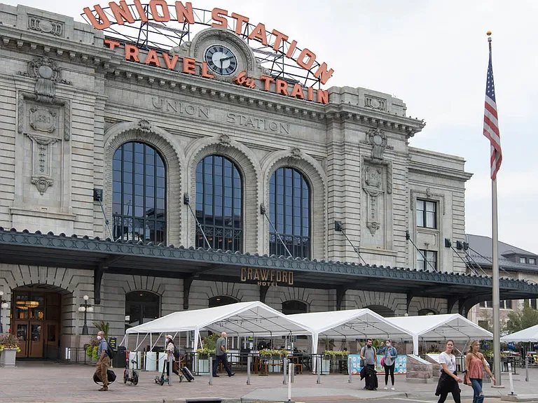 Less than 2 miles away from Denver's Union Station.