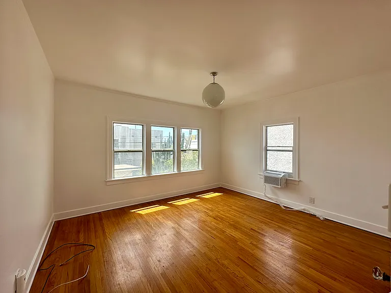 Large Main Bedroom with brand new air conditioner