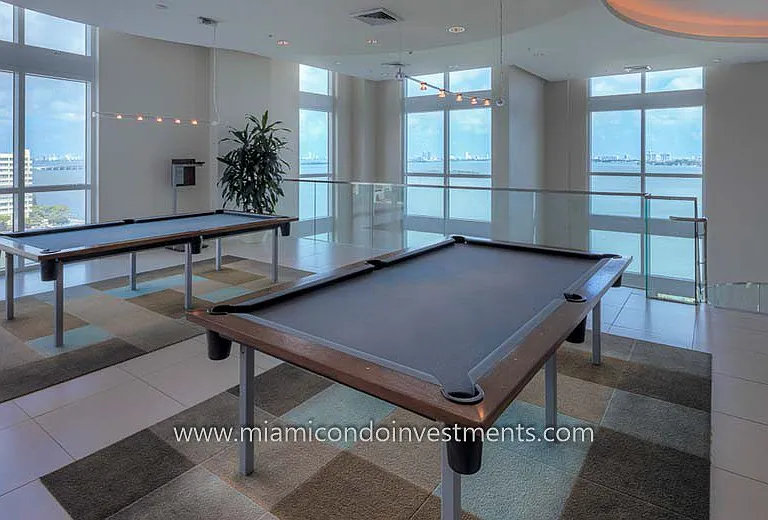 Shared billiards room with beautiful ocean views!