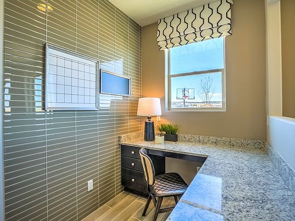 Pulte Planning Center R can be used for an at home office space or for children to complete school