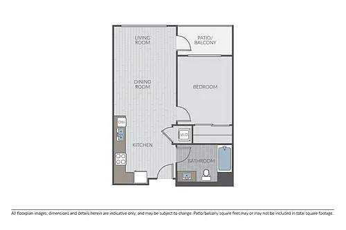 Floor plan Plan 1A