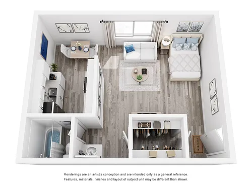 Floor plan Studio