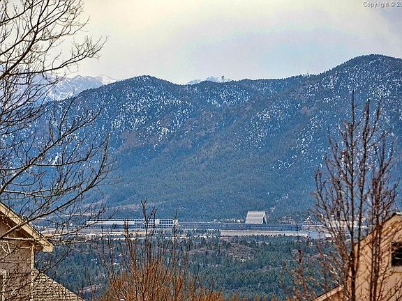 Mountain and Academy Views From Back Yard