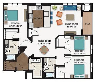 Floor plan The Boardwalk