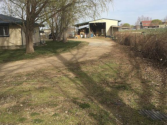 so side front of barn