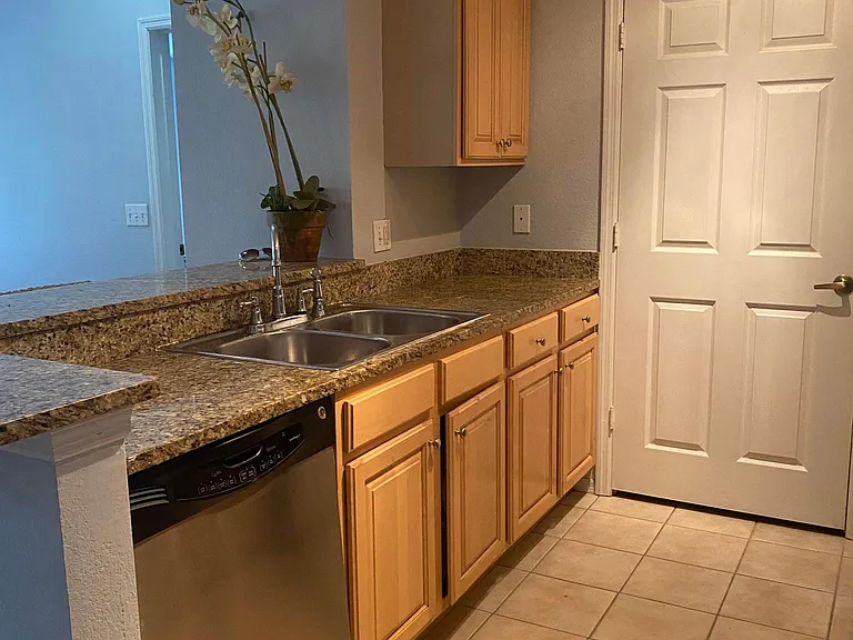 Kitchen Area - Title Flooring, New Paint