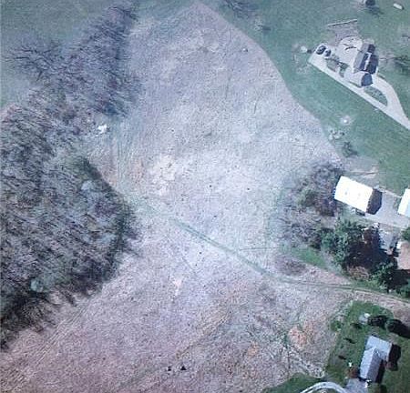 Two accesses to this 11.02 acres of property in Perryopolis