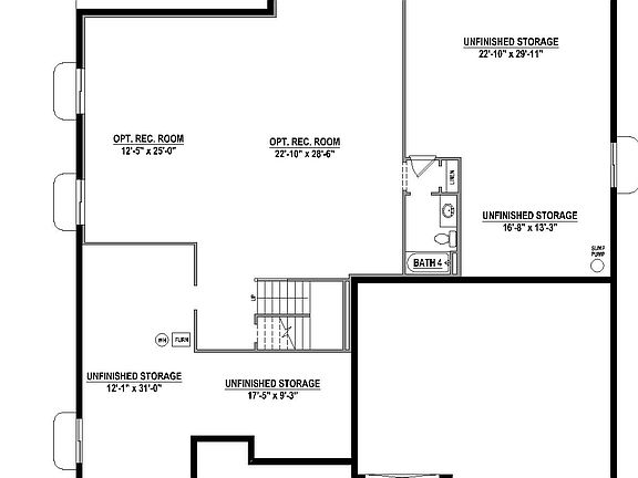Plan C655 BASE BATH